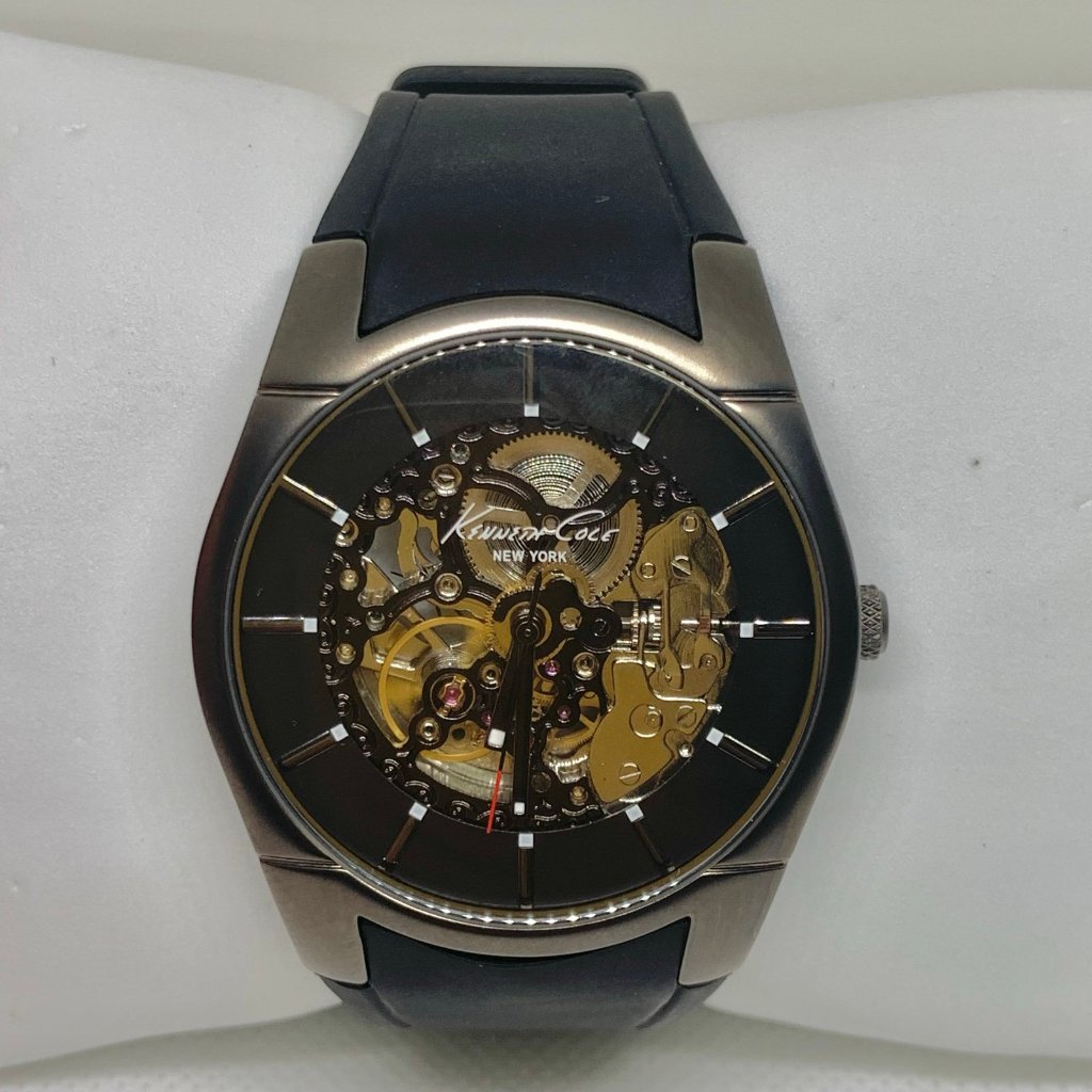 Kenneth Cole Kc1607 Mens New York Automatic Self Winding Watch 42mm Works